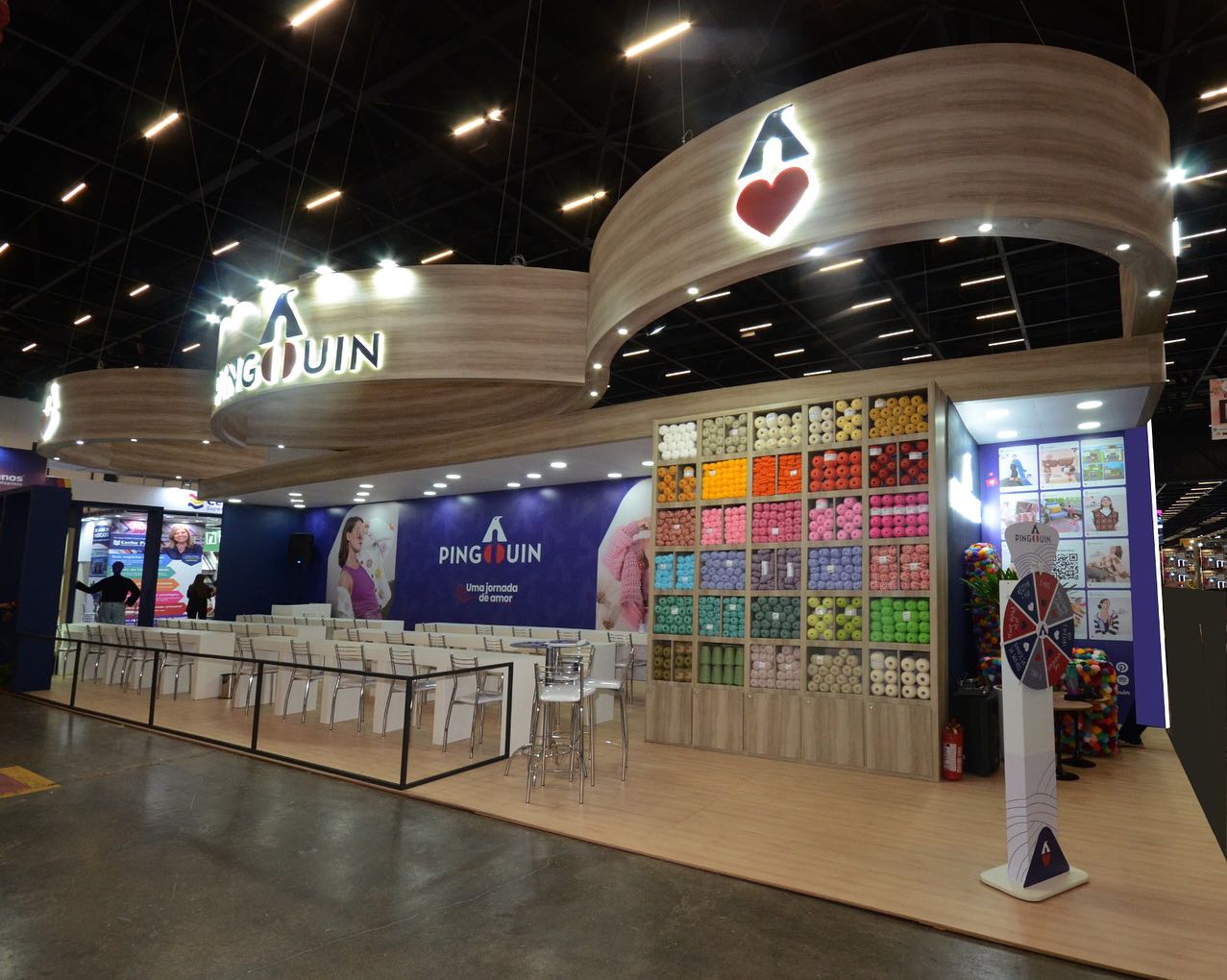 Stand de eventos no Interior de São Paulo