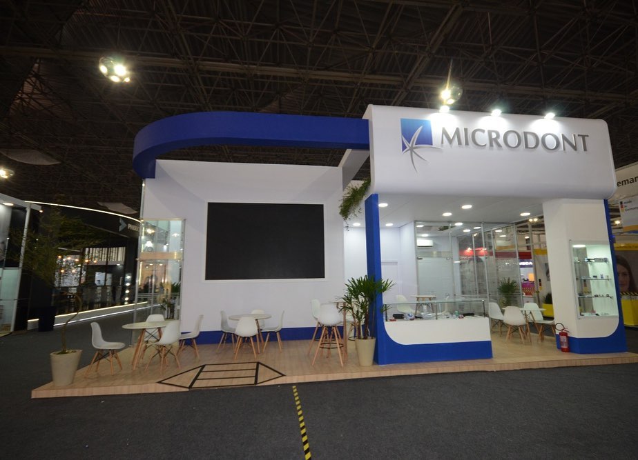 Stand de eventos em São Paulo