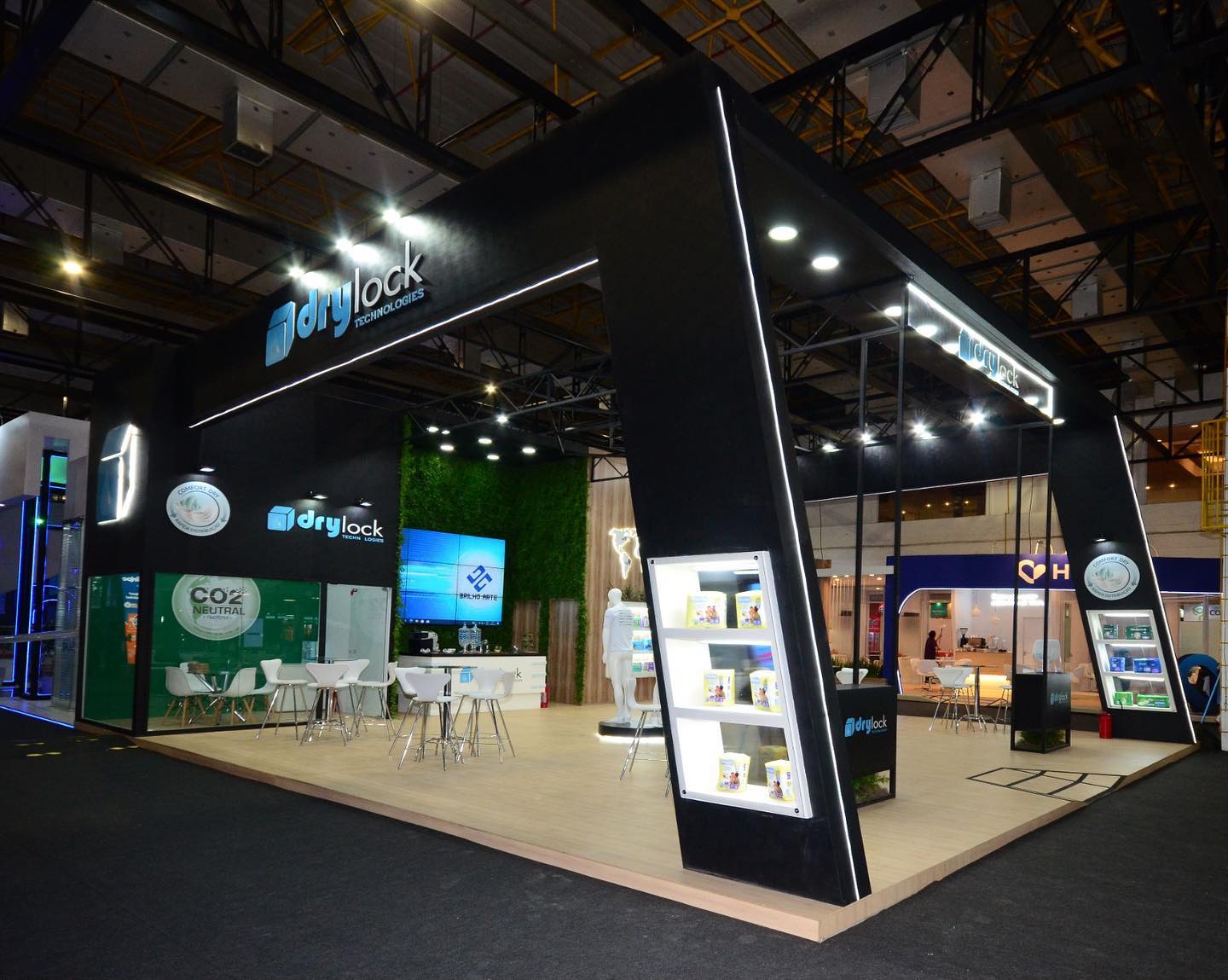 Stand de exposições no Interior de São Paulo